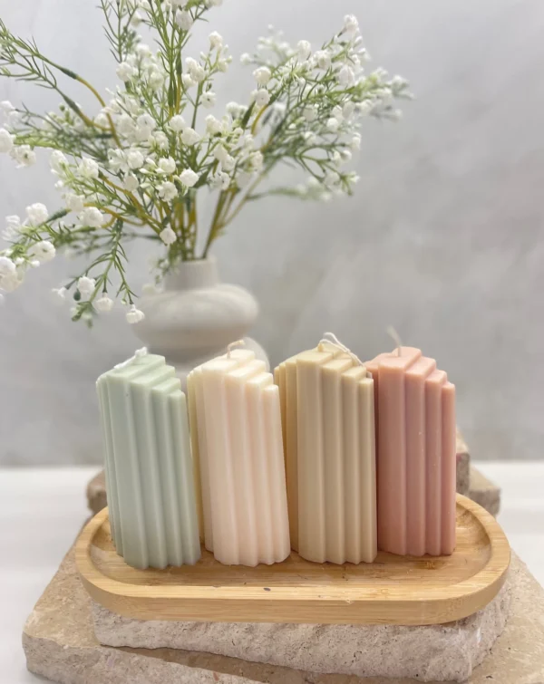 Soy wax candles